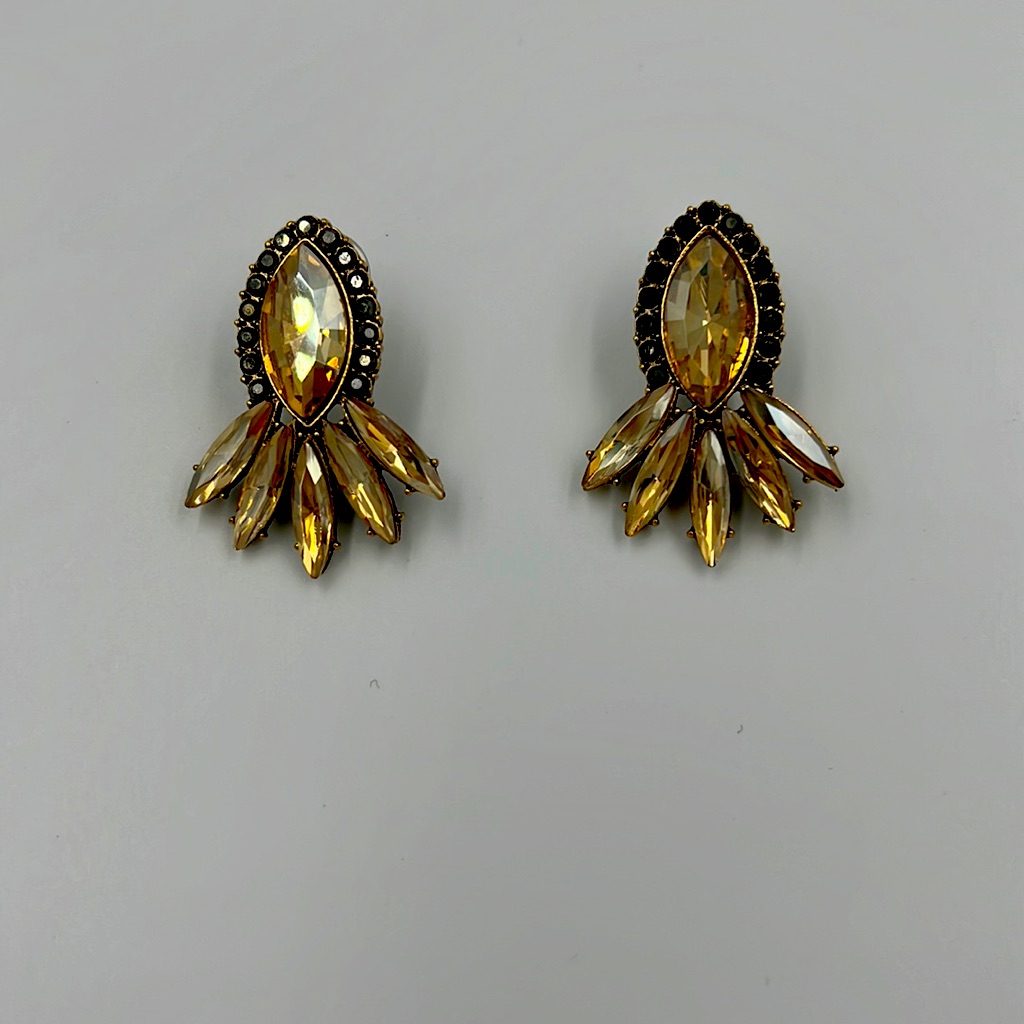 New Statement Crystal Earrings Drop Earrings